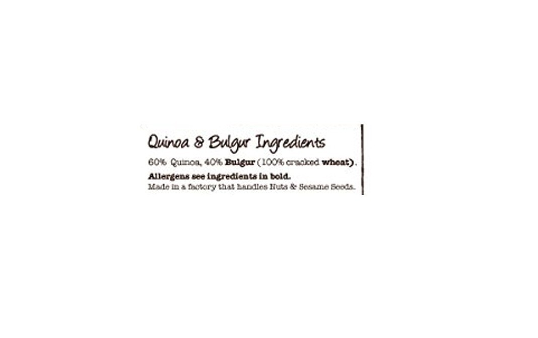 Artisan grains Quinoa & Bulgur    Box  200 grams